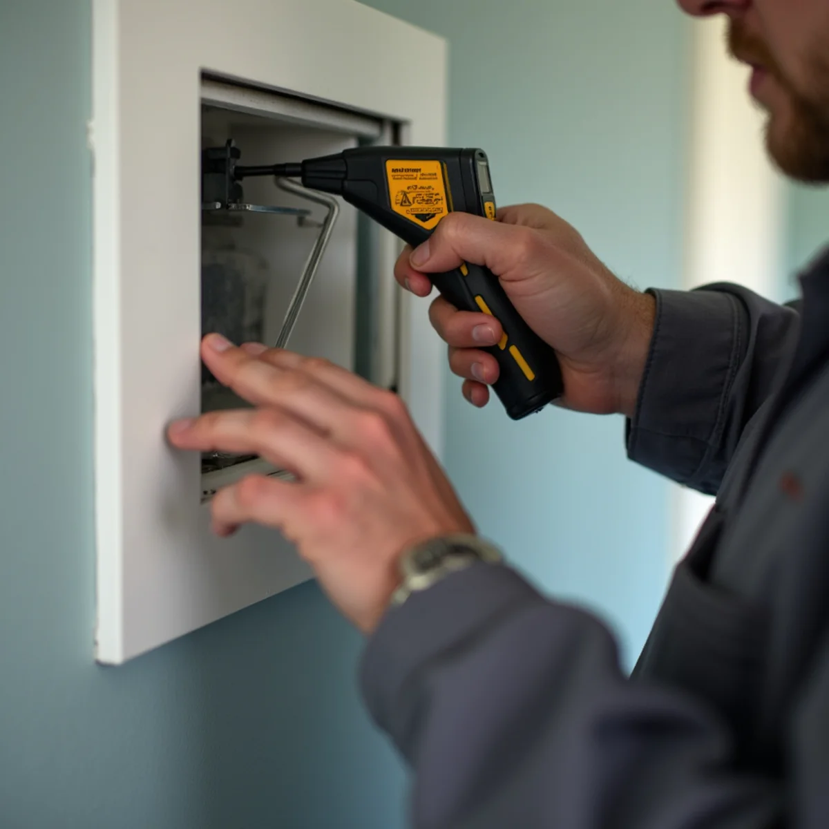 HVAC Poway CA technician performing ac not cooling — same-day service at a Poway, CA home