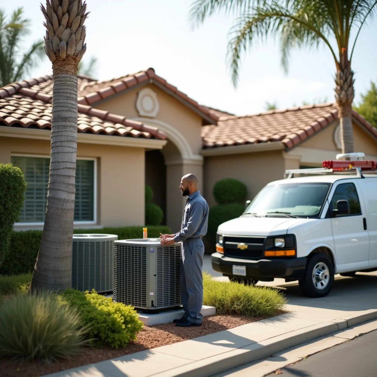 Residential home in Bridlewood Country Estates, CA served by HVAC Poway CA for HVAC repair and installation