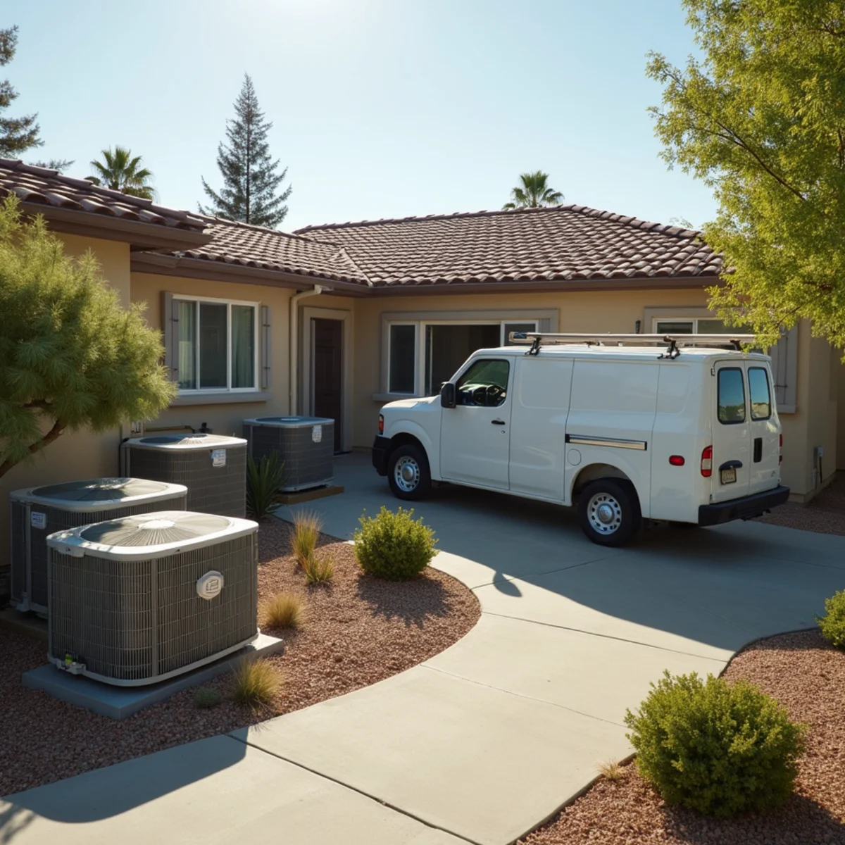 Residential home in Silver Saddle Ranch, CA served by HVAC Poway CA for HVAC repair and installation