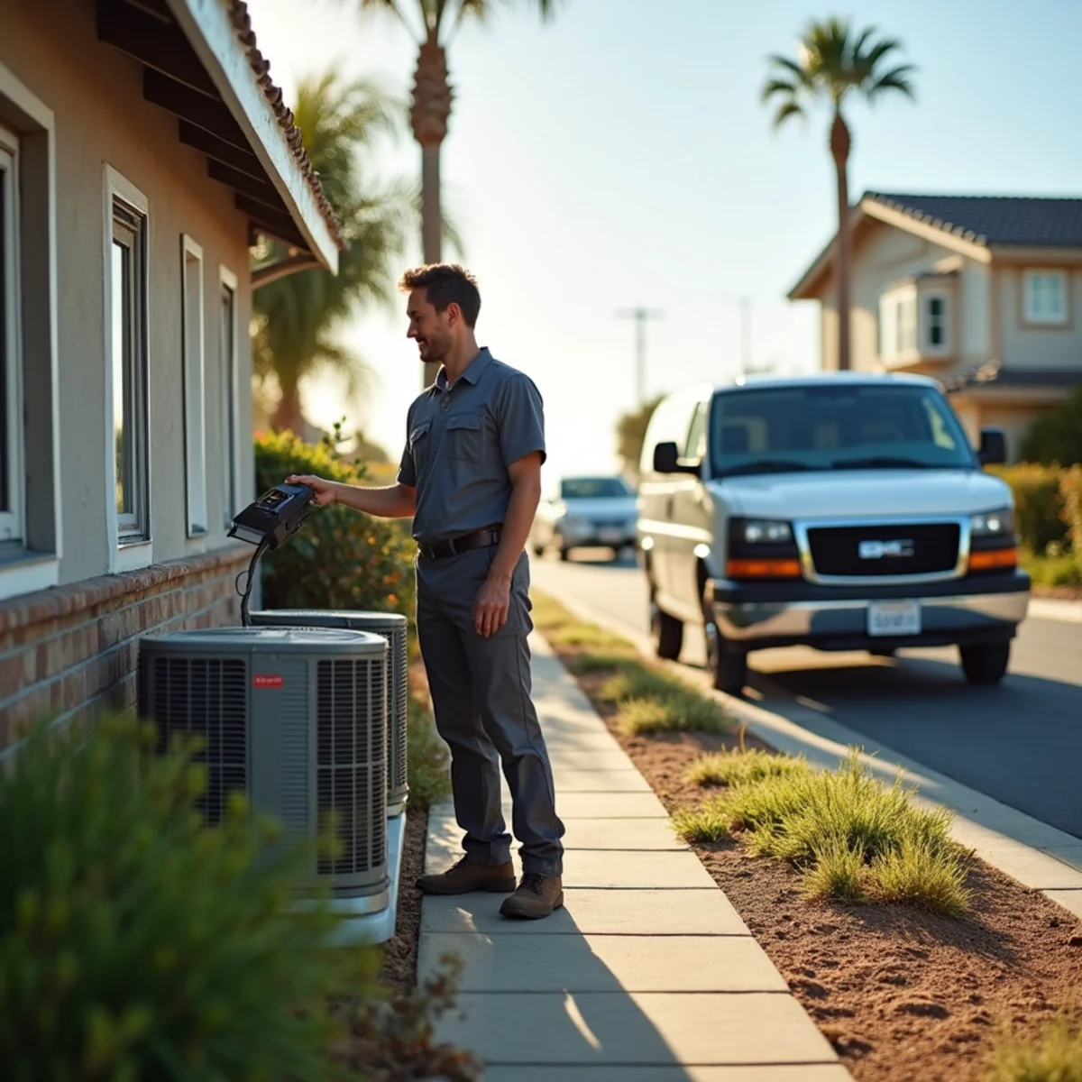 Residential home in Carlsbad, CA served by HVAC Poway CA for HVAC repair and installation