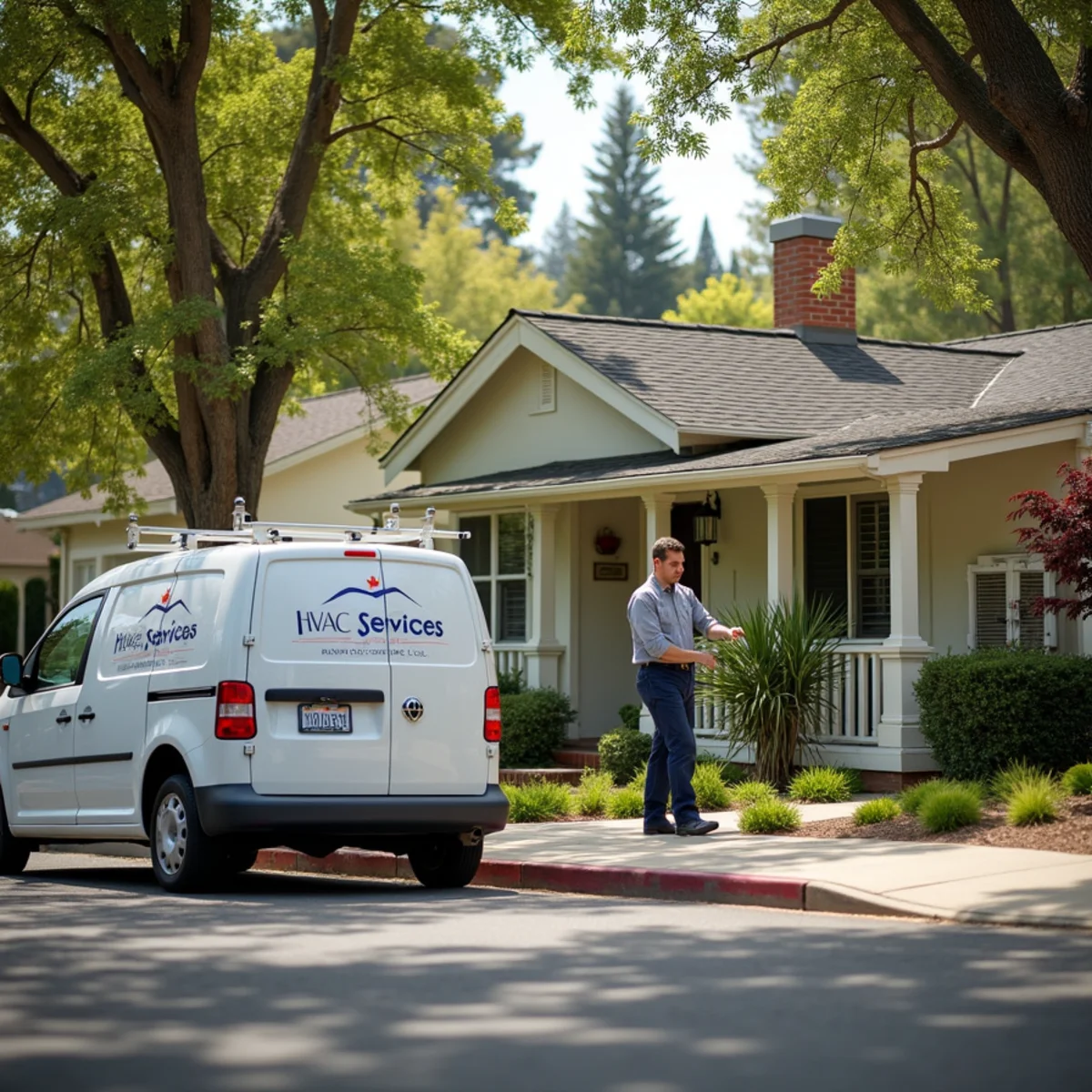 Residential home in Eucalyptus Hills, CA served by HVAC Poway CA for HVAC repair and installation