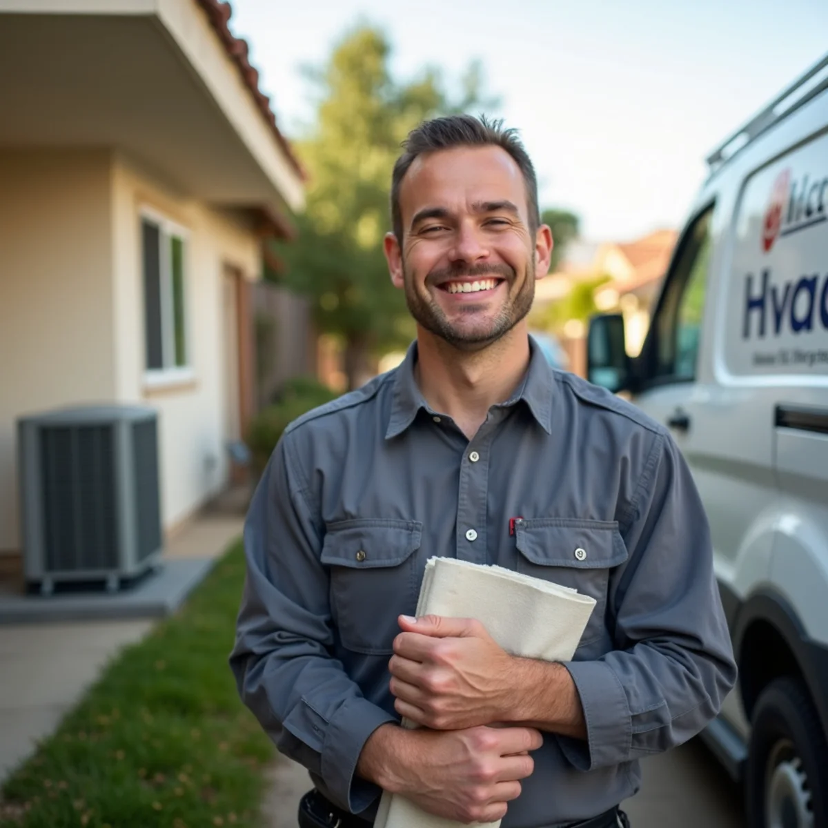 Residential home in La Mesa, CA served by HVAC Poway CA for HVAC repair and installation