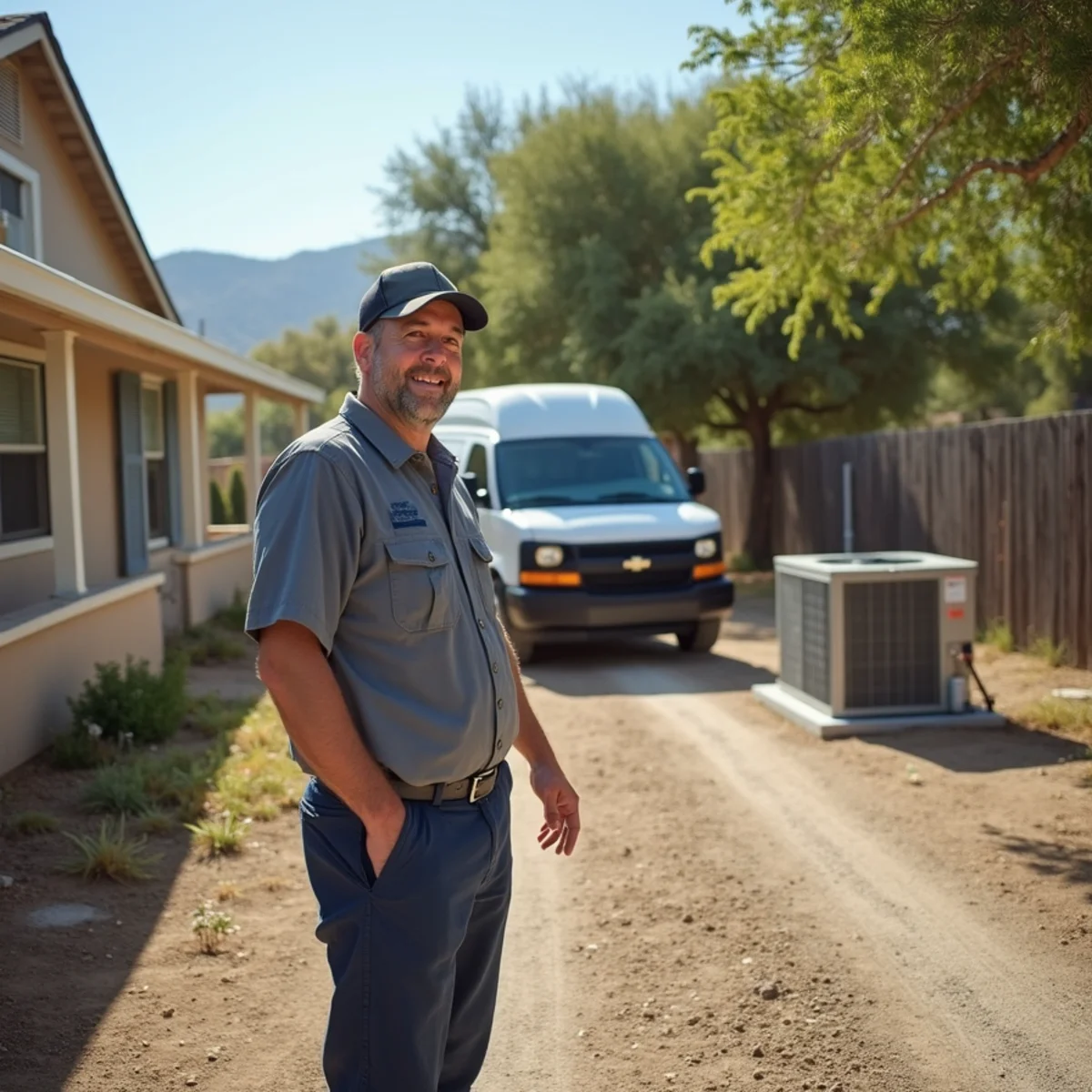 Residential home in Lemon Grove, CA served by HVAC Poway CA for HVAC repair and installation
