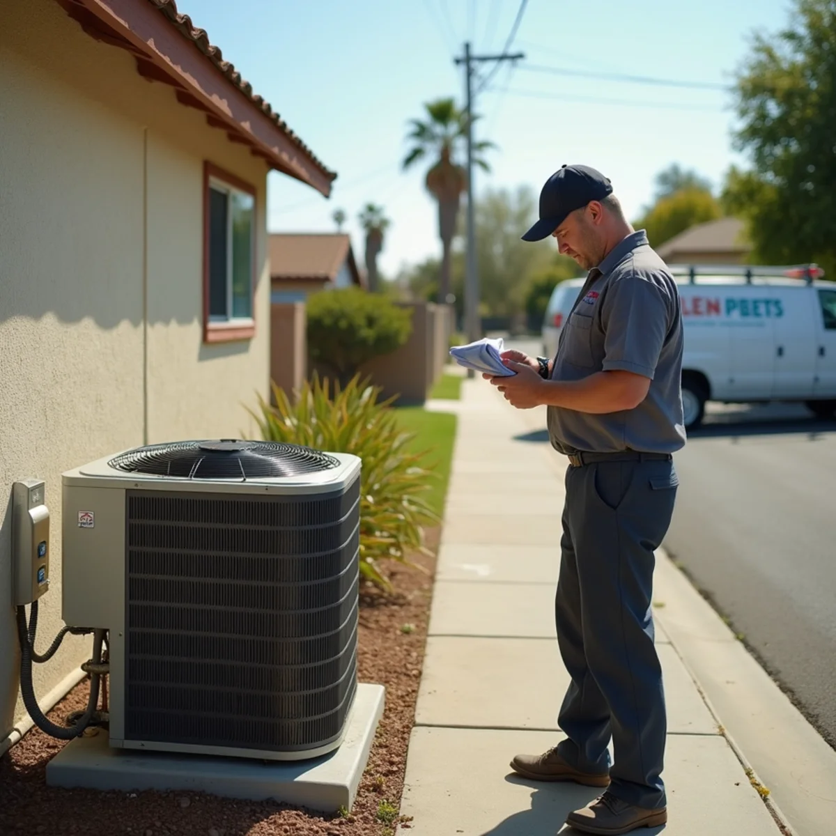 Residential home in Mira Mesa, CA served by HVAC Poway CA for HVAC repair and installation