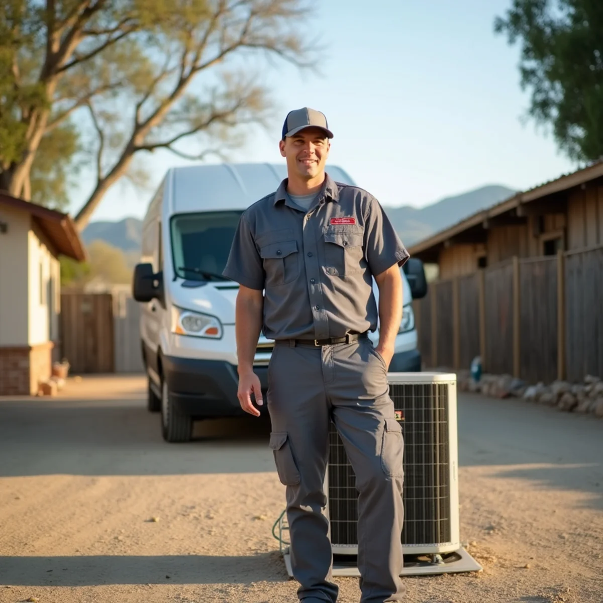 Residential home in Rancho Bernardo, CA served by HVAC Poway CA for HVAC repair and installation