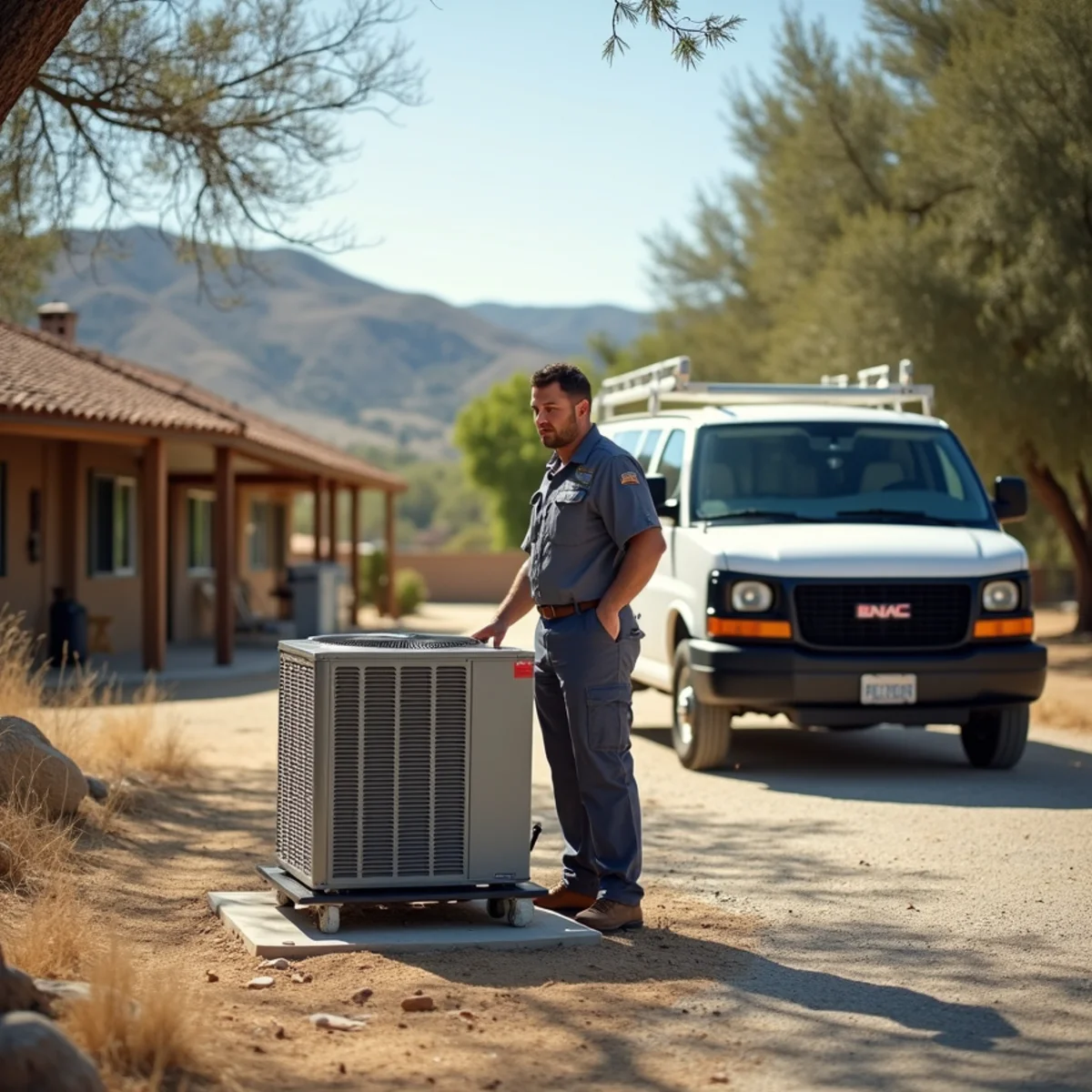 Residential home in Scripps Ranch, CA served by HVAC Poway CA for HVAC repair and installation