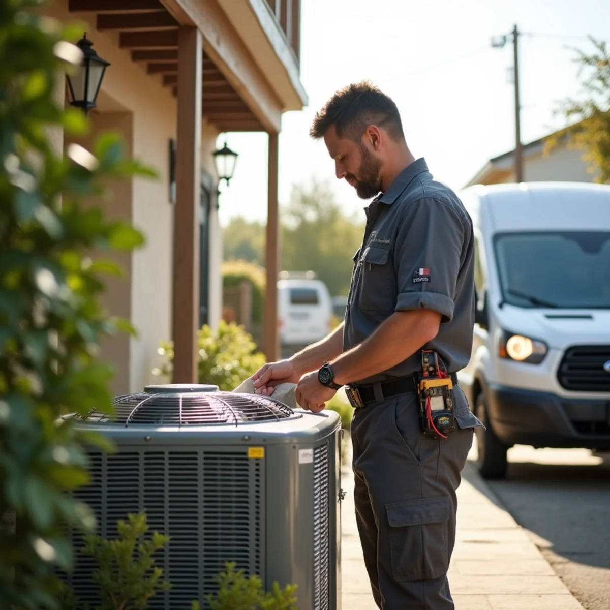 Residential home in Solana Beach, CA served by HVAC Poway CA for HVAC repair and installation