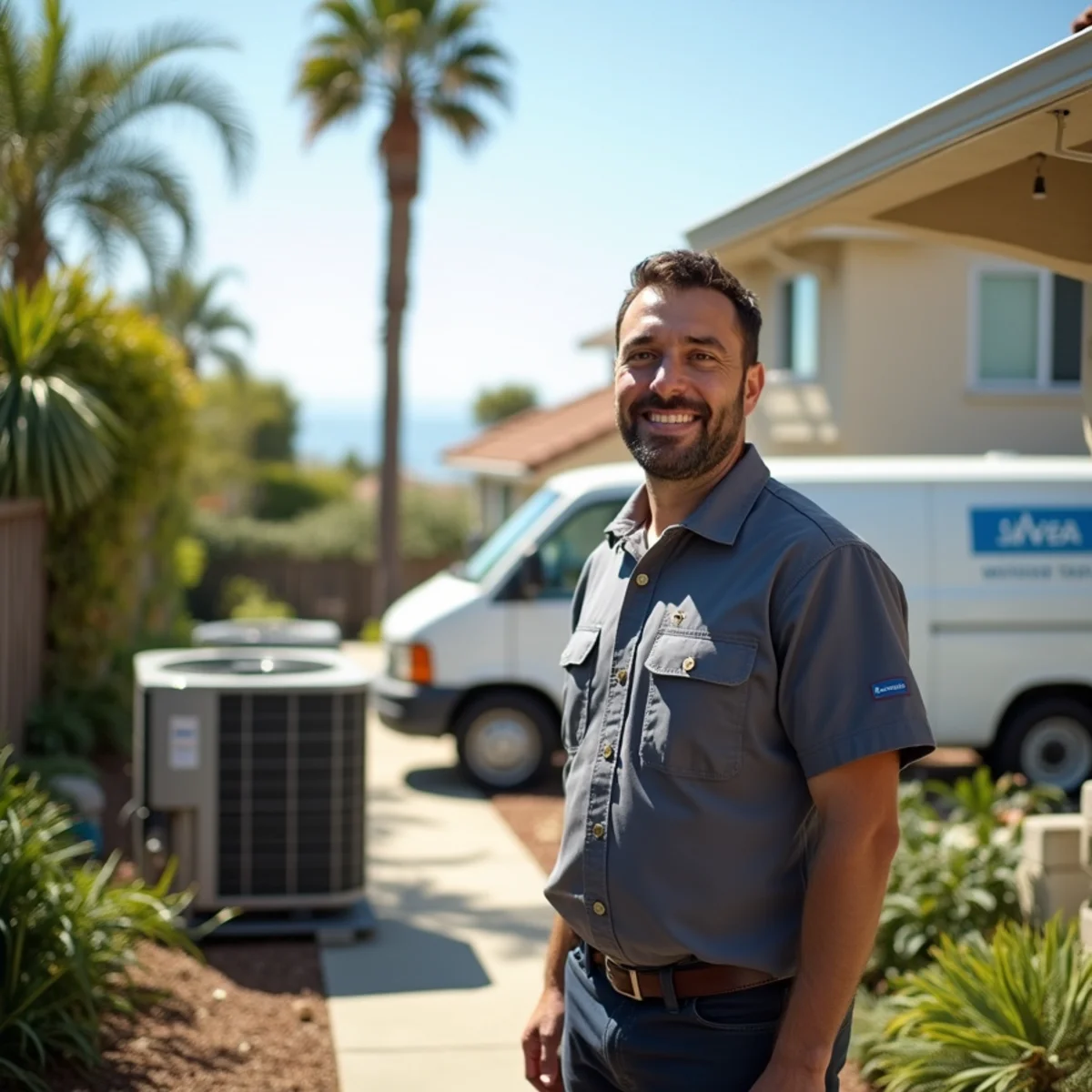 Residential home in Winter Gardens, CA served by HVAC Poway CA for HVAC repair and installation